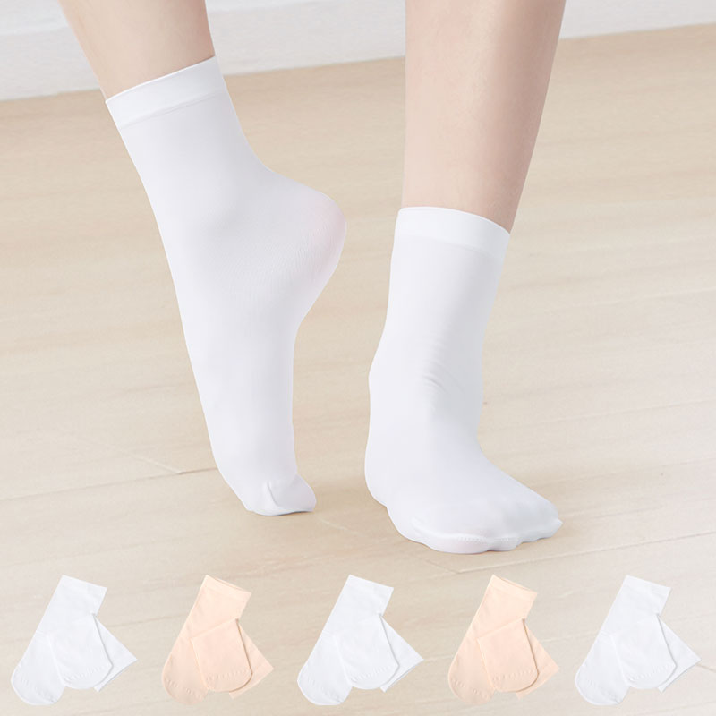 Medias Para Pilates Y Yoga - ถุงเท้าเต้นบัลเลต์สำหรับเด็กผู้หญิงถุงเท้าเต้นแบบมืออาชีพถุงเท้าโยคะระบายอากาศได้ถุงน่องยิมนาสติกสำหรับเด็ก