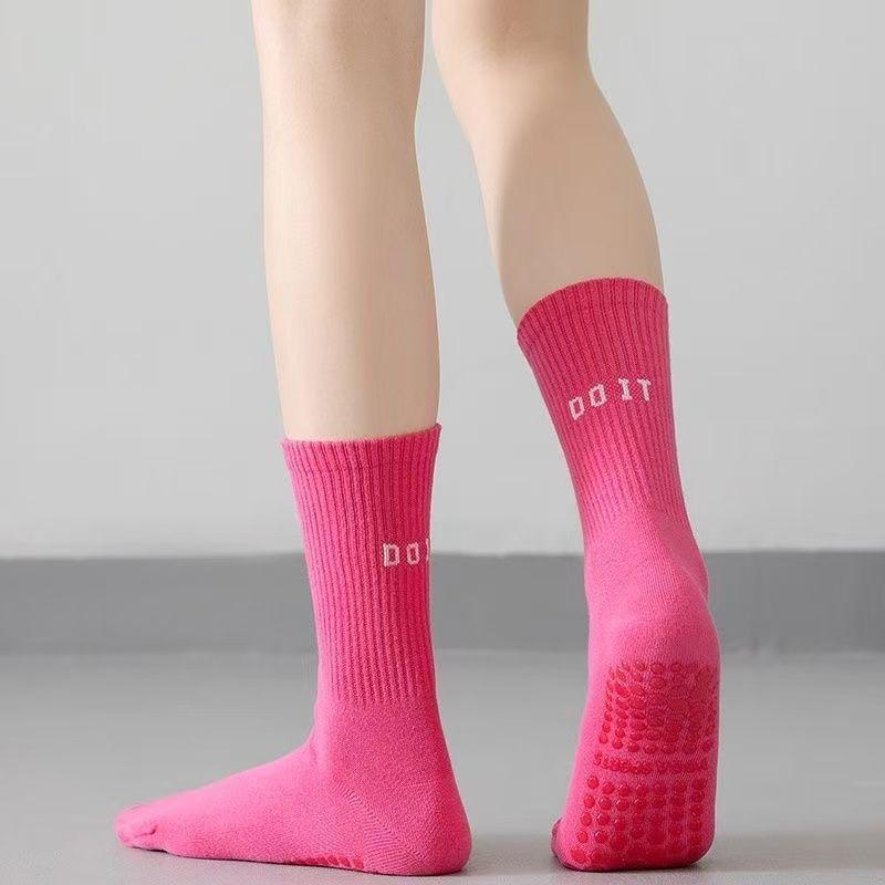 1 คู่ ถุงเท้าโยคะกีฬาแฟชั่นสีส - Pilates & Yoga Vida บทวิจารณ์และราคา