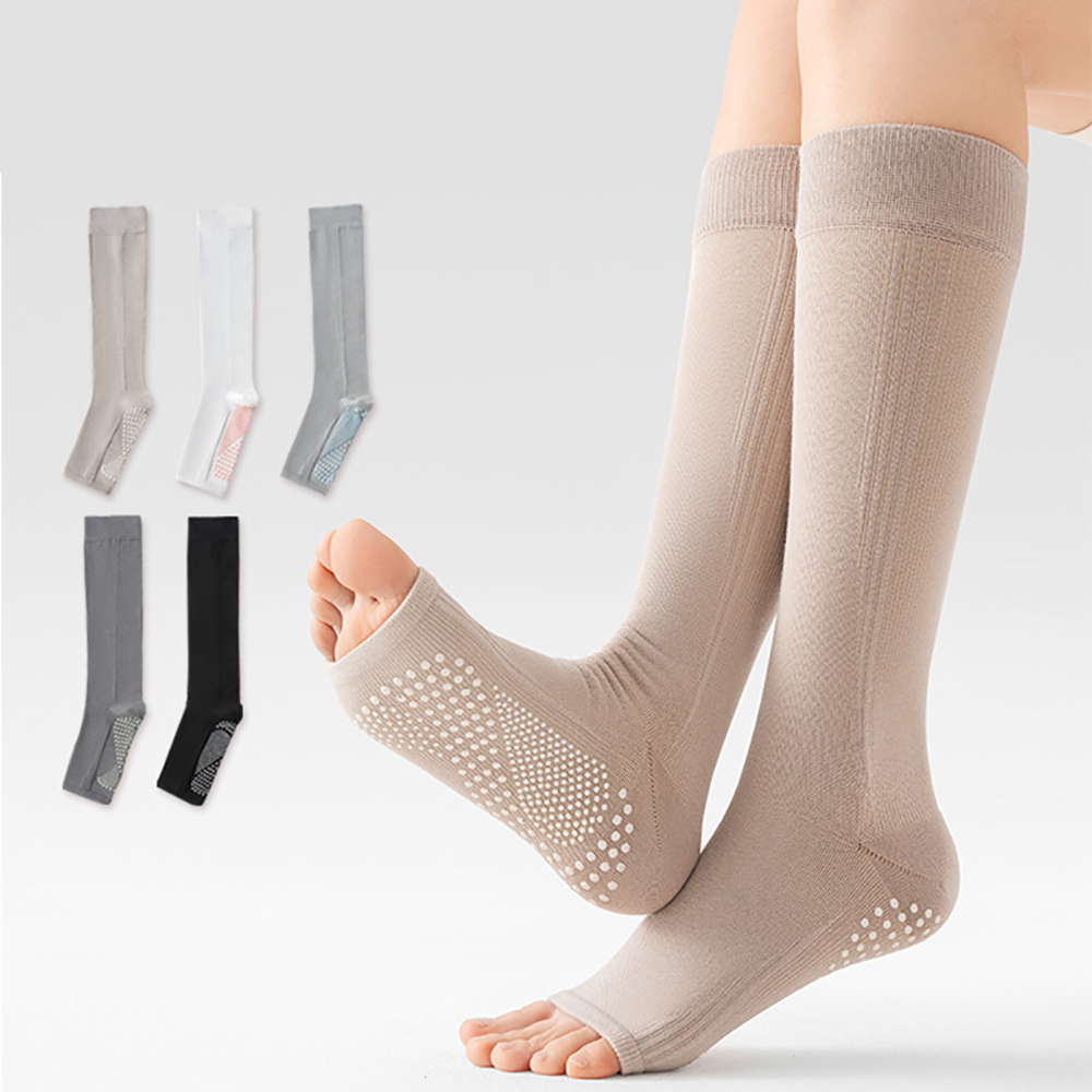 ถุงเท้าโยคะแบบเปิดปลายเท้าสำหร - Pilates & Yoga Vida บทวิจารณ์และราคา