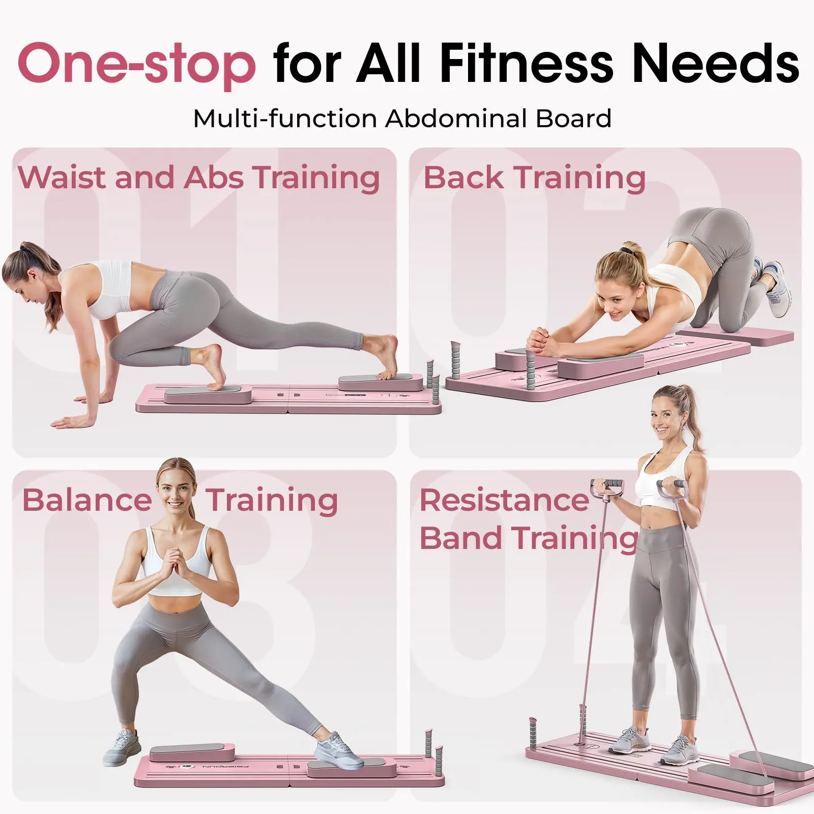 บอร์ดพิลาทิสแบบพับได้ อุปกรณ์ฝ - Pilates & Yoga Vida บทวิจารณ์และราคา