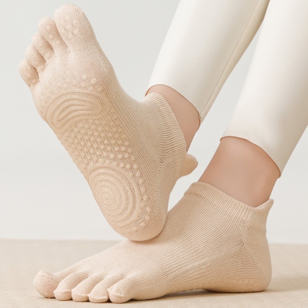 ถุงเท้ากีฬาโยคะสำหรับผู้หญิง ท - Pilates Yoga One บทวิจารณ์และราคา