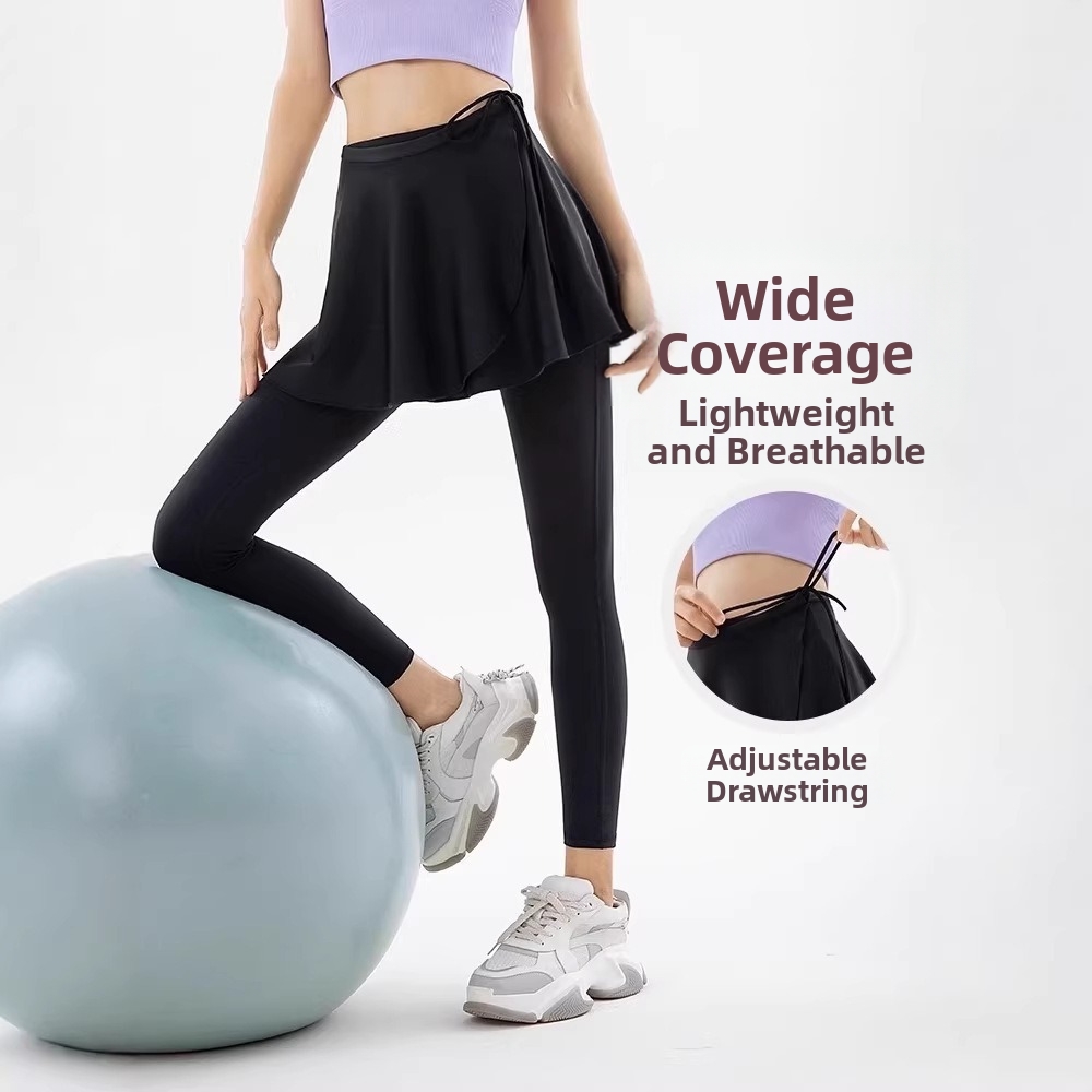 กระโปรงสั้นโยคะผ้าไอซ์ซิลค์ แห - Pilates Yoga One บทวิจารณ์และราคา