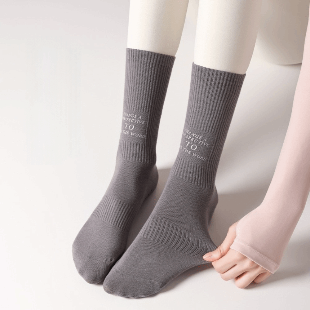 ถุงเท้าโยคะกันลื่นแบบสบายๆ พร้ - Medias Para Pilates Y Yoga บทวิจารณ์และราคา