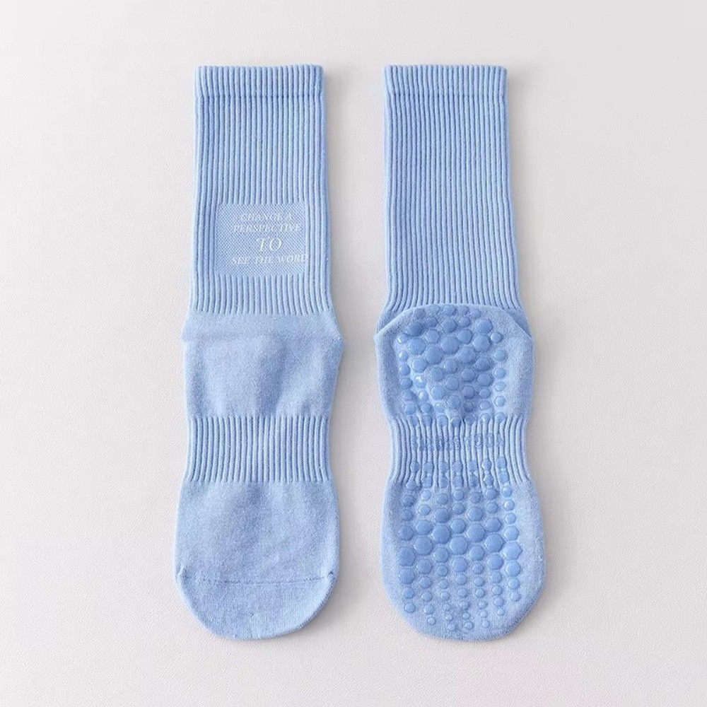 ถุงเท้าโยคะกันลื่นแบบสบายๆ พร้ - Medias Para Pilates Y Yoga บทวิจารณ์และราคา