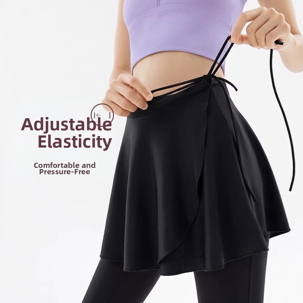 กระโปรงสั้นโยคะผ้าไอซ์ซิลค์แบบ - Pilates Yoga One บทวิจารณ์และราคา