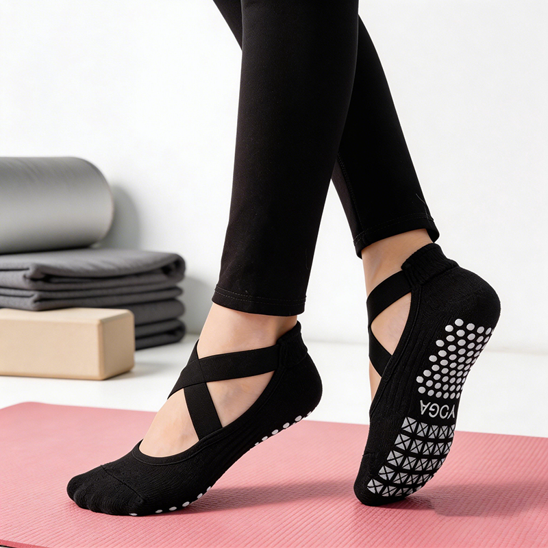 ถุงเท้าโยคะกันลื่นสำหรับผู้หญิ - Medias Para Pilates Y Yoga บทวิจารณ์และราคา