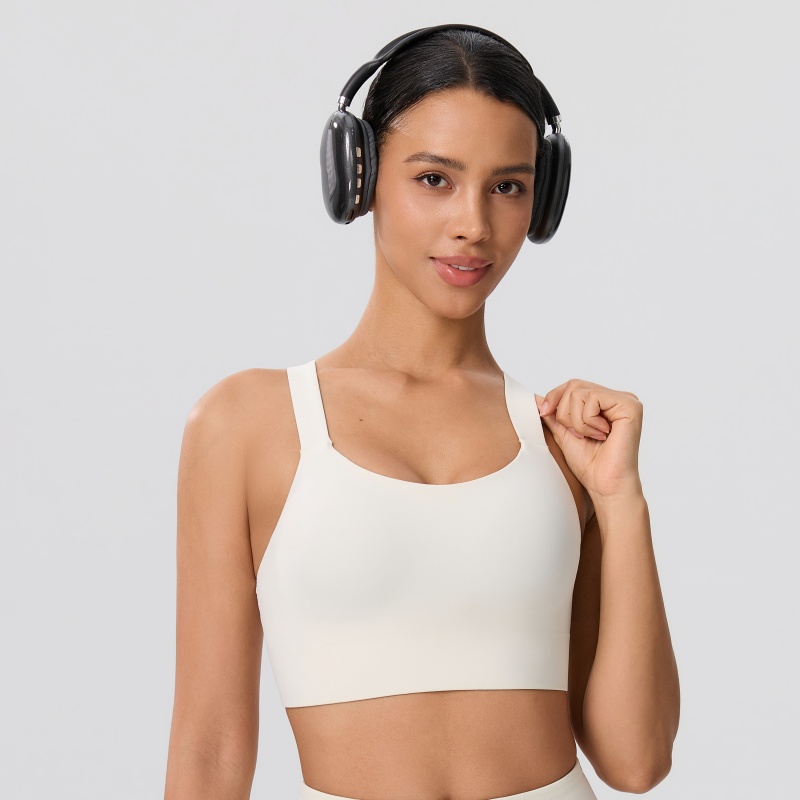 สปอร์ตบราสีพื้น ดีไซน์ไขว้หลัง - Pilates Yoga One บทวิจารณ์และราคา